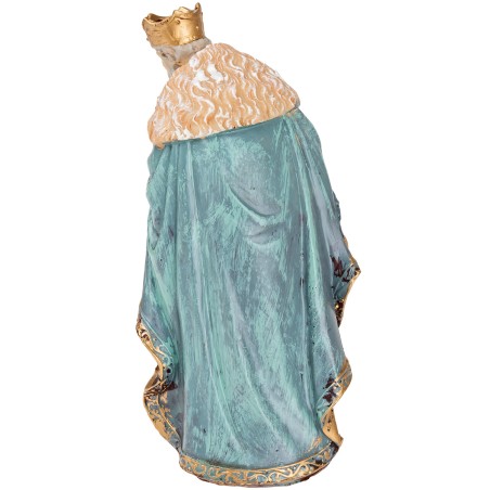 Natività in set da 11 soggetti cm 20 in resina per presepe