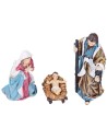 Natividad en conjunto de 11 sujetos de 20 cm en resina