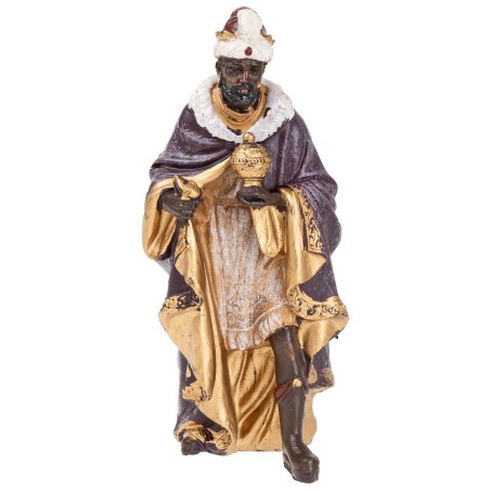 Nativity set with 11 figures, 20 cm, resin for nativity scene