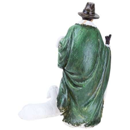 Natività in set da 11 soggetti cm 20 in resina per presepe