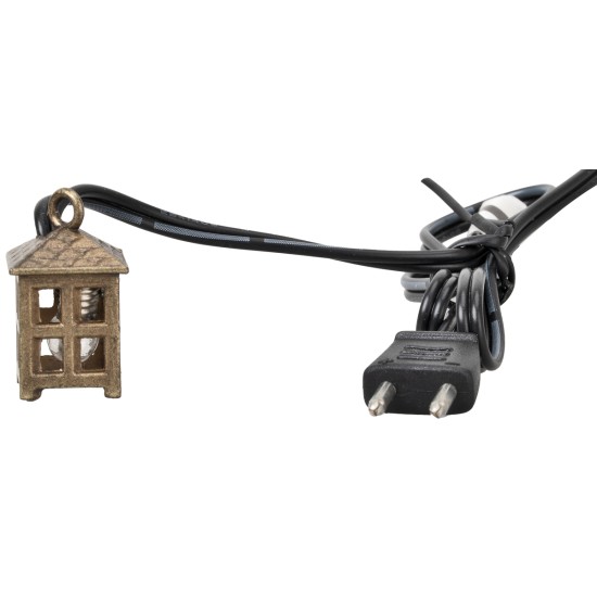 Farol con luz blanca con cable 3,5 Volt cm 2h