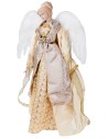Resin angel with fabric h 65 cm for nativity scene Mondo Presepi