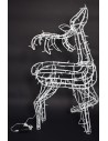 copy of Christmas reindeer h 54 cm for nativity scene Mondo Presepi