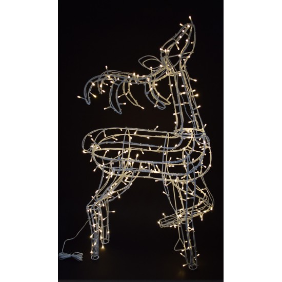 copy of Renna natalizia h 54 cm per presepe Mondo Presepi