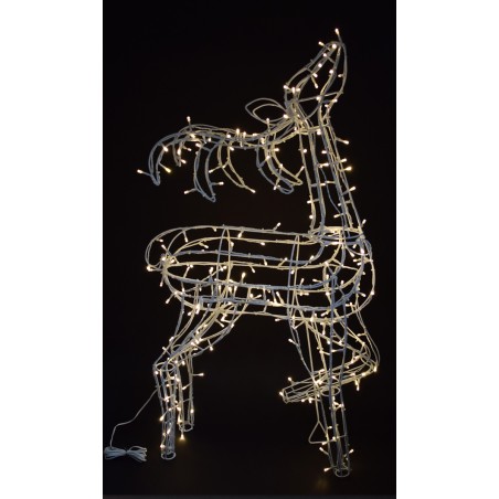 copia de Reno navideño h 54 cm para belén Mondo Presepi