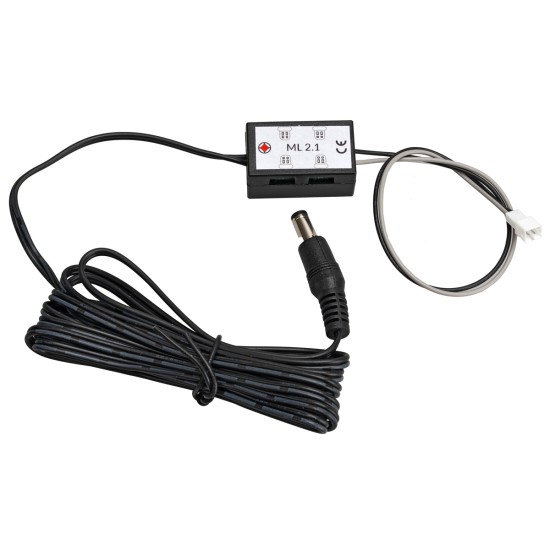 Mini socket with plug for led power supply Micro Light System
