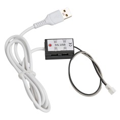Mini enchufe USB 5V para alimentación led Micro Light System