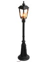 Lamp post with English-style ground lamp h 15 cm 12v
