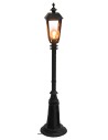 Street lamp with English-style floor lamp 12 cm 12v for nativity scene