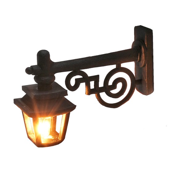 Farol de pared h 1,9 cm 12v para belén Mondo Presepi