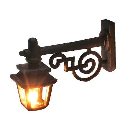 Lanterna da parete h 1,9 cm 12v per presepe Mondo Presepi