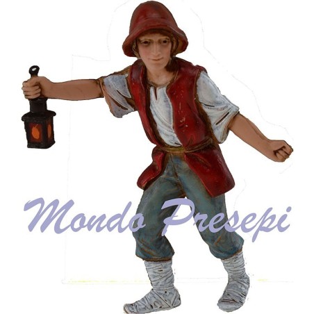 Shepherd with lantern 10 cm Landi Moranduzzo