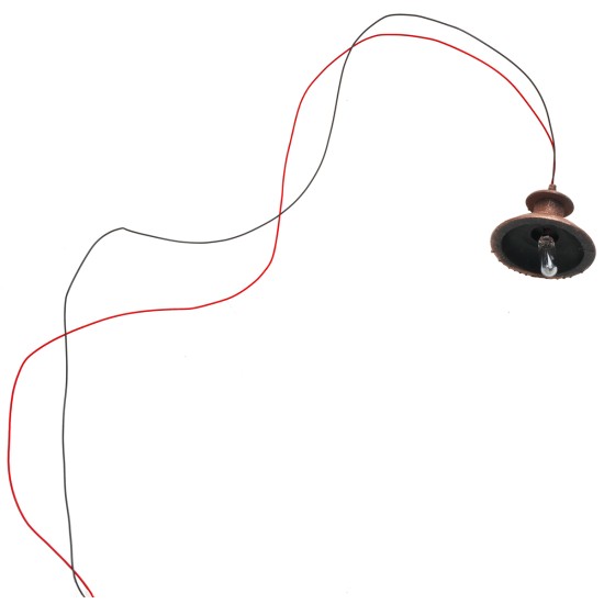 Lampadario ovale da soffitto Ø 2 cm 12v per presepe Mondo