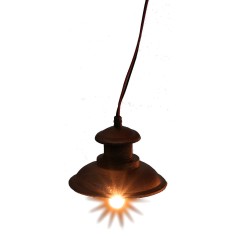 Lampadario ovale da soffitto Ø 2 cm 12v per presepe Mondo