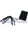 Set of 10 led warm light battery