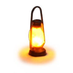 Lantern with handle 2 cm 12v for nativity scene Mondo Presepi 2