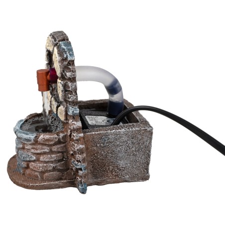 Resin fountain working nativity scene for nativity scene Mondo Presepi