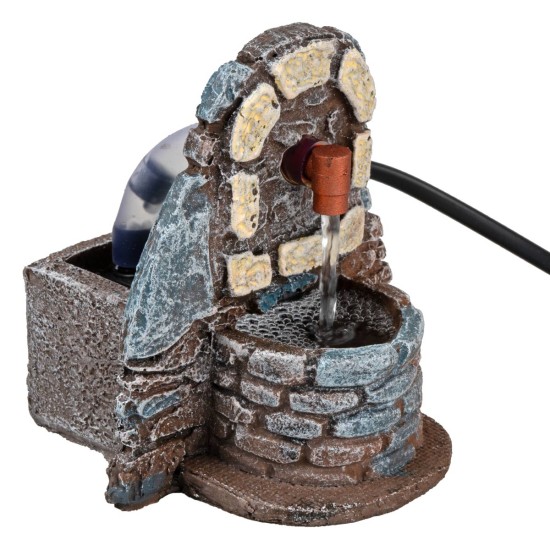 Resin fountain working nativity scene for nativity scene Mondo Presepi
