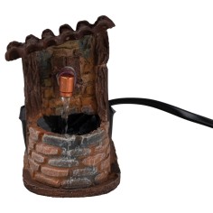 Resin fountain with moving water for Mondo nativity scene