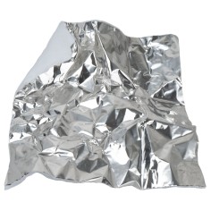 3D moldable snow sheet for nativity scene 30X30 aluminum, snow 2