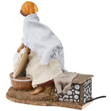 copy of Washerwoman 30 cm in motion and working fountain cm