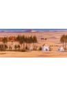 Fondo árabe con paisaje 70x100 cm