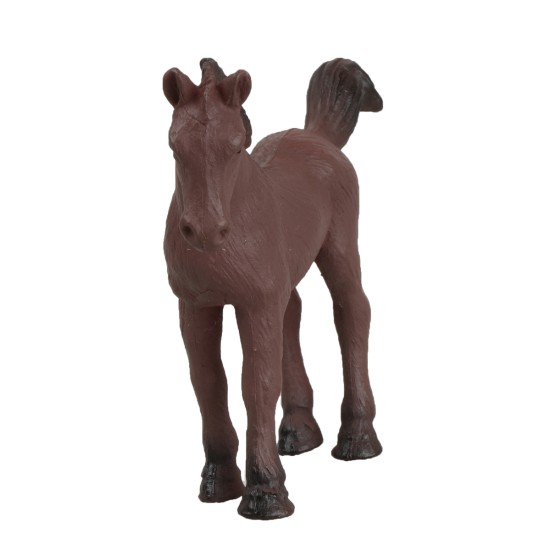 Brown PVC horse for 6 cm statues for Mondo Nativity scene