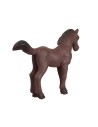 Cavallo marrone in pvc per statue da 6-8 cm