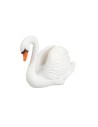 Conjunto de dos cisnes en PVC para estatuas de 9-10 cm