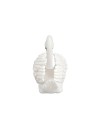 Conjunto de dos cisnes en PVC para estatuas de 9-10 cm