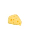 Set tre fette di formaggio cm 1,5x1,2x0,6 h per presepe Mondo