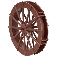 Water mill wheel Ø 11 cm for nativity scene Mondo Presepi 2