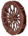 Water mill wheel Ø 11 cm for nativity scene Mondo Presepi