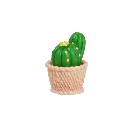 Prickly pear plant h 2.6 cm for nativity scene Mondo Presepi