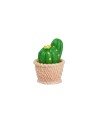 Prickly pear plant h 2.6 cm for nativity scene Mondo Presepi