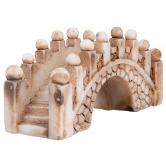 Ponte con scalini in resina cm 5x2x2,5 h per presepe Mondo 2