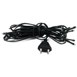 Necklace 10 warm white LEDs spaced 20 cm 220 volts