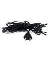 Collana 10 led bianco caldo distante 20 cm 220 volt