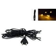 Collana 10 led bianco caldo distante 20 cm 220 volt per presepe 2