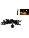 Collana 10 led bianco caldo distante 20 cm 220 volt per presepe