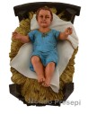 Cuna con niño para estatuas de 30 cm