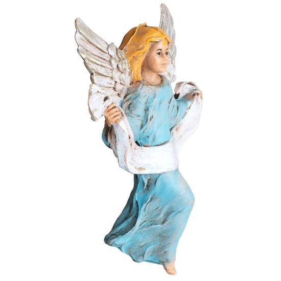 Ángel Gloria serie 13 cm para belén Mundo Pesebres