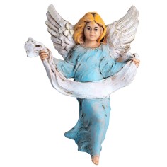 Ángel Gloria serie 13 cm para belén Mundo Pesebres