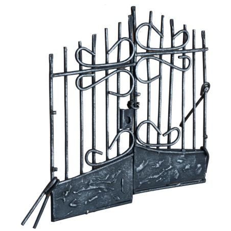 Puerta de metal abatible cm 8x7,7 h para belén Mondo