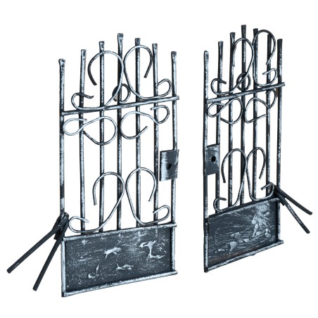 copy of Metal gate openable cm 11X11 h for nativity scene
