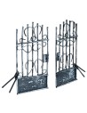 copy of Metal gate openable cm 11X11 h for nativity scene