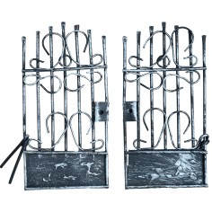 copy ofCancello in metallo apribile cm 11X11 h per presepe