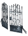 copy of Metal gate openable cm 11X11 h for nativity scene
