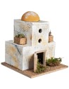 Arab house with central dome cm 15x15x18 h.