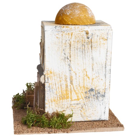 Casa araba con cupola laterale cm 15x15x18 h. 